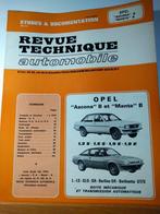 RTA - Opel Ascona B et Manta B - Revue technique automobile, Autos : Divers, Modes d'emploi & Notices d'utilisation, Enlèvement ou Envoi