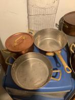 set potten pannen koper Unicorn, Ophalen, Gebruikt, Overige materialen, Pannenset