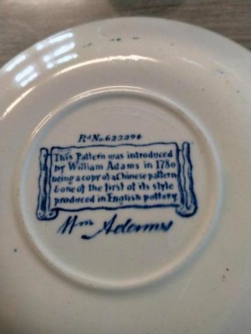 Engels servies ADAM'S J 8665 beschikbaar voor biedingen