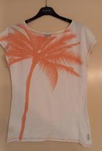 Zonnig t-shirt wit met opdruk maat S, Kleding | Dames, T-shirts, Ophalen, Wit, Korte mouw, Maat 36 (S)