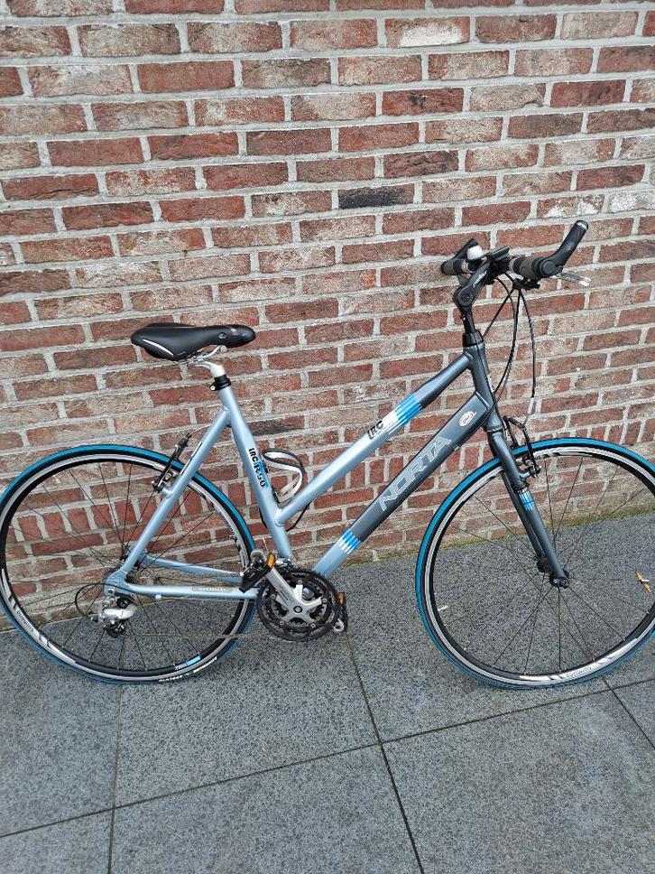 Damesfiets, Fietsen en Brommers, Fietsen | Dames | Sportfietsen en Toerfietsen, Zo goed als nieuw, Overige merken, Meer dan 20 versnellingen