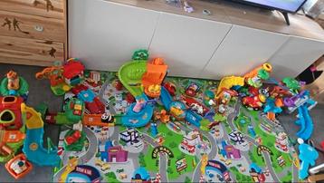 Grote verzameling  vtech Zoef Zoef Dieren + banen beschikbaar voor biedingen