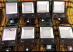 Led halogeen Breedstralers 8 stuks met sensor 5000 LM, Tuin en Terras, Buitenverlichting, Netvoeding, 50 tot 250 watt, Ophalen of Verzenden