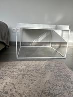 Hay Tray salontafel, bijzettafel of nachttafel - wit, Huis en Inrichting, Tafels | Bijzettafels, Ophalen, Gebruikt, Vierkant, Modern