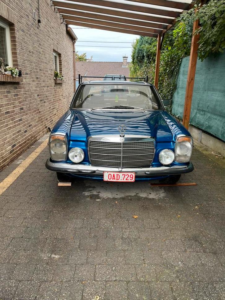 Oltimer Mecedes 250c van 1973, Auto's, Oldtimers, Particulier, Mistlampen, Open dak, Trekhaak, Mercedes-Benz, Benzine, Coupé, 2 deurs