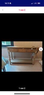 Eiken console, Antiek en Kunst, Ophalen