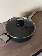 Tefal pan met deksel, Ophalen, Zo goed als nieuw, Koekenpan of Braadpan, Inductieplaat