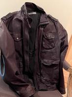LEDEREN JAS, Kleding | Heren, Jassen | Winter, Ophalen, Gedragen, Paars