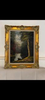 Tableau peinture signé v.d.bulcke, Antiek en Kunst, Ophalen