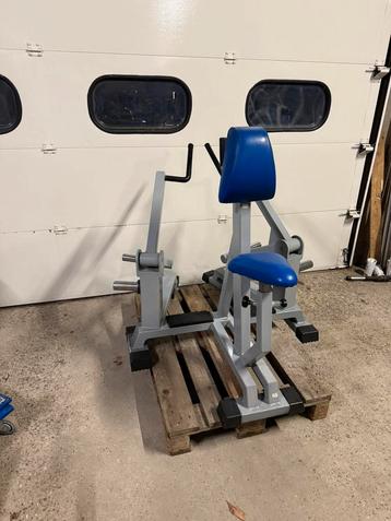 Panatta plate loaded row / free weight low row / fitness disponible aux enchères