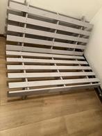Futon, Maison & Meubles, Chambre à coucher | Canapés-lits, Gris, Enlèvement, Deux personnes, 190 cm ou moins
