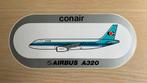 Autocollant Conair of Scandinavia #1 Airbus A320 9x21, Enlèvement ou Envoi, Neuf, Société ou Association