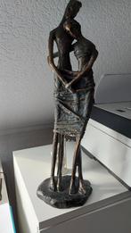 Beeld  man vrouw decoratie gesigneerd, Antiek en Kunst, Kunst | Beelden en Houtsnijwerken, Ophalen