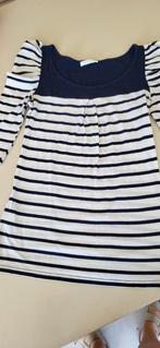 Tee shirt a lignes manches 3/4, Ophalen, Gedragen, Maat 36 (S)