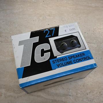 TC27 Stereo Speaker Volume Control *OUTLET* beschikbaar voor biedingen