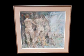 Gunter Albert Schulz (1921-2004) Naakte vrouwen.  beschikbaar voor biedingen