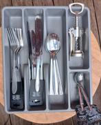 Set tafelbestek, messen, lepels, vorken..., Huis en Inrichting, Keuken | Bestek, Ophalen, Zo goed als nieuw