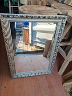 Mooie rustieke zilveren spiegel in Perfecte  staat! TOPPER, Huis en Inrichting, Woonaccessoires | Spiegels, Ophalen of Verzenden