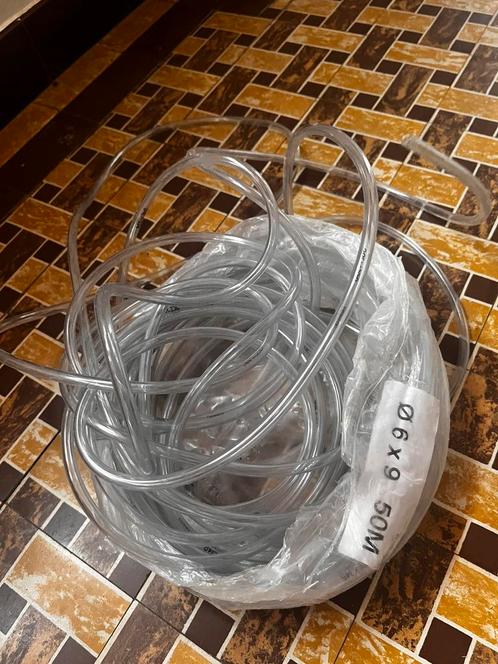 Transparante PVC slang, Doe-het-zelf en Bouw, Buizen en Afvoer, Nieuw, Ophalen of Verzenden