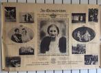 Affiche : In memoriam koningin Astrid, Ophalen of Verzenden, Zo goed als nieuw, Kaart, Foto of Prent