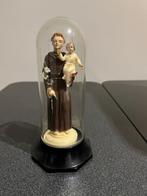 St Antonius in kunststof stolpje, Antiek en Kunst, Antiek | Religieuze voorwerpen, Ophalen of Verzenden