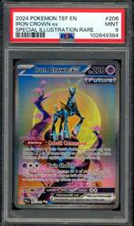 Couronne de fer ex [SIR] PSA 9 - 206/162 - Forces tempo 2024, Enlèvement ou Envoi, Comme neuf, Cartes en vrac