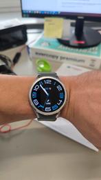 Galaxy watch 6 classic zilver met accesoires, Handtassen en Accessoires, Smartwatches, Ophalen of Verzenden, Zo goed als nieuw