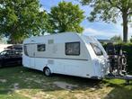 Knaus sport 500 QDK stapelbed, Caravans en Kamperen, Caravans, Schokbreker, 7 tot 8 meter, Treinzit, Particulier