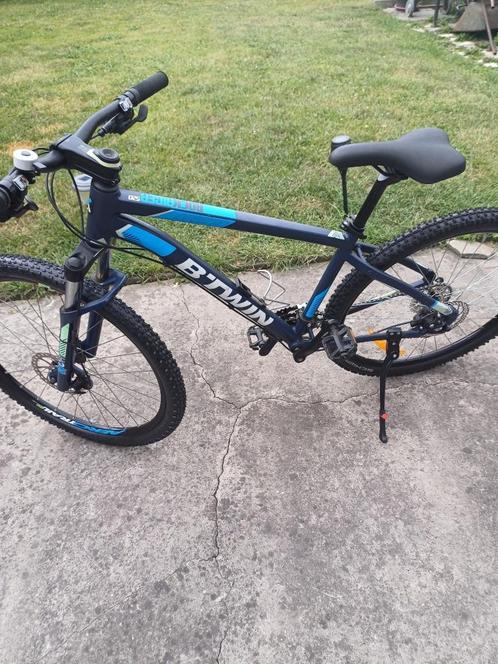 VELO VTT 27.5 POUCES BTWIN ROCKRIDER 520, Fietsen en Brommers, Fietsen | Mountainbikes en ATB, Zo goed als nieuw, Ophalen