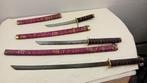 3 katanas of samoeraizwaarden, Verzamelen, Militaria | Algemeen, Ophalen of Verzenden, Landmacht, Zwaard of Sabel