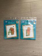 2 x Vervaco winnie de Pooh kruissteekpakketjes ongeopend, Hobby en Vrije tijd, Borduren en Borduurmachines, Ophalen of Verzenden