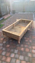 Groenten kweek bak en Massief eiken bloembakjes 30x30x30cm, Tuin en Terras, Ophalen, Zo goed als nieuw, Hout