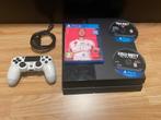 Ps4 + controller + 3games + voedingkabel, Games en Spelcomputers, Spelcomputers | Sony PlayStation 4, Ophalen of Verzenden, Zo goed als nieuw