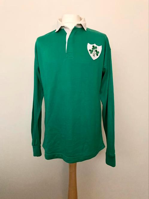 Ireland 80s 90s Connolly vintage rare rugby polo shirt, Sports & Fitness, Rugby, Utilisé, Vêtements