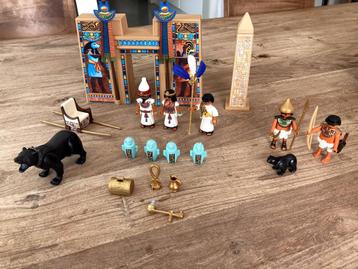 opruim veel playmobil zoals tempel farao + soldaten 20 euro beschikbaar voor biedingen