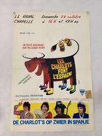 LES CHARLOTS   filmposter  36-54 cm   USED, Verzamelen, Posters, Ophalen of Verzenden