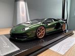 Dino Model 1/18 Lamborghini Aventador SVJ (Verde Ermes), Ophalen of Verzenden, Nieuw