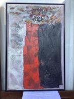 Modern werk-olie op doek-getekend-83 x 122 cm, Ophalen