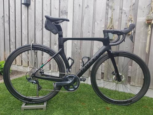 ZGAN Racefiets Brixia New Alata disc / Maat 54, Fietsen en Brommers, Fietsen | Racefietsen, Zo goed als nieuw, Carbon, 53 tot 57 cm