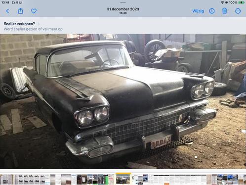 Oldtimer gemaakt in Belgie bij Wereldtentoonstelling 1958, Auto's, Pontiac, Particulier, 2 deurs, Handgeschakeld, Ophalen