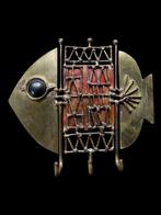 Brutalistisch design sleutelhanger van kunstenaar Jarc, Antiek en Kunst, Ophalen