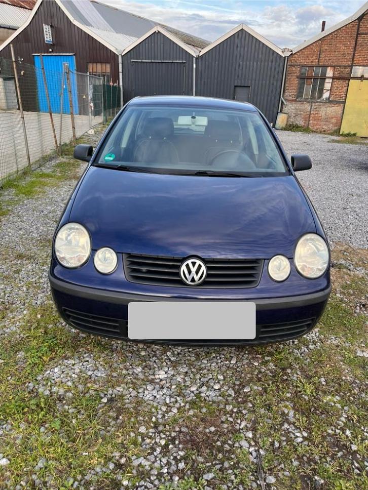 Volkswagen Polo 2003, Auto's, Volkswagen, Particulier, Polo, Benzine, Euro 4, Overige carrosserie, 5 deurs, Handgeschakeld, Blauw