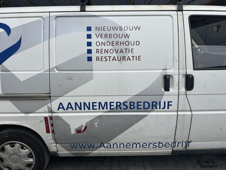 Volkswagen Transporter VW T4 schuifdeur rechts dicht wit, Auto-onderdelen, Carrosserie, Deur, Volkswagen, Rechts, Gebruikt, Ophalen