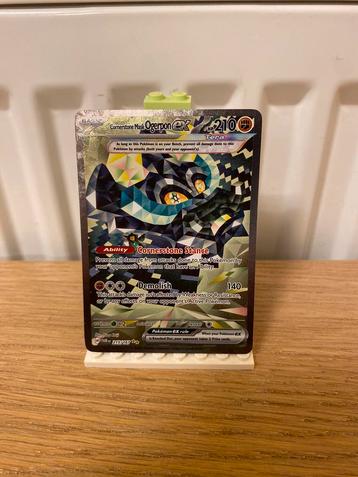 Masque Cornerstone Ogerpon ex 215/167 - Carte Pokémon disponible aux enchères