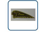 Indian Helm, tank, frame, Bike Motor sticker in 3D set prijs, Verzenden, Nieuw, Overige typen
