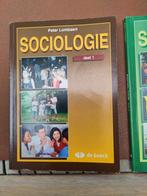 Sociologie, deel 1 en 2, Boeken, Studieboeken en Cursussen, Ophalen of Verzenden, Zo goed als nieuw, De Boeck