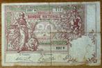 20 Francs Belgique 20 Juin 1919 Série 2997 W, Postzegels en Munten, Bankbiljetten | België, Ophalen of Verzenden, Setje