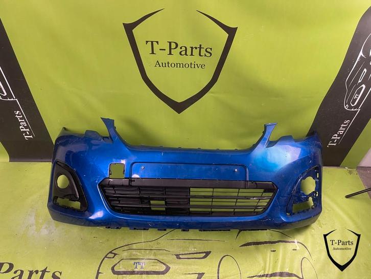 Peugeot 108 voorbumper bumper rooster 14+ grille 1612201580, Auto-onderdelen, Carrosserie, Bumper, Peugeot, Gebruikt