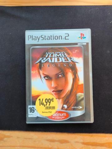 Lara Croft Tomb Raider Legend PS2 PlayStation  beschikbaar voor biedingen