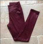 Bordeauxrode legging voor dames, Kleding | Dames, Leggings, Maillots en Panty's, Ophalen, Zo goed als nieuw, Legging